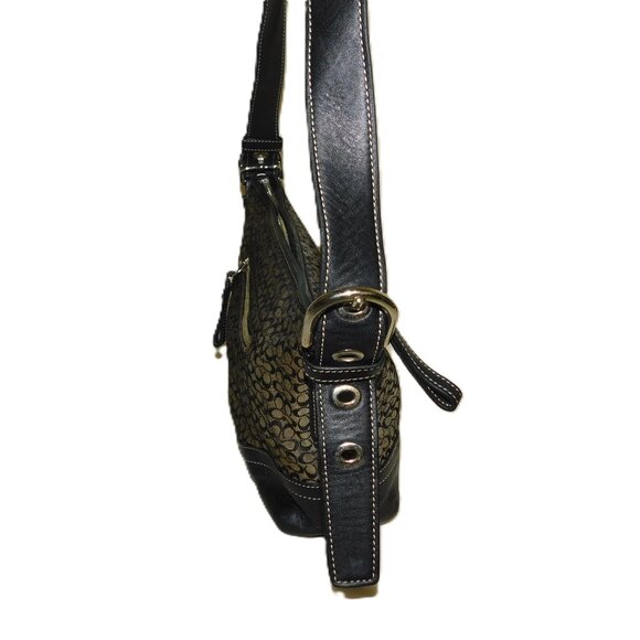 Coach F10945 Soho Hamptons Classic Adjustable Hobo Shoulder Bag Leather - Picture 5 of 14